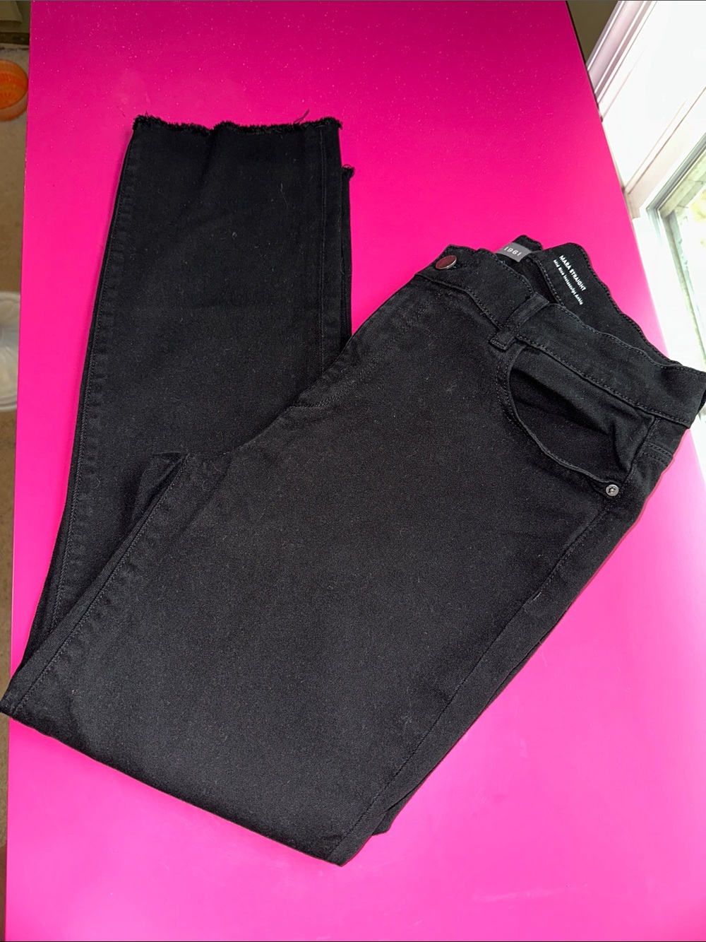 DL1961 Black Mara Straight jeans